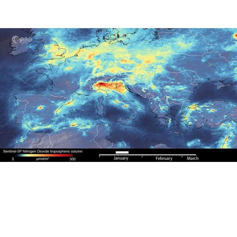 Blokada zbog korona virusa očistila zrak nad Evropom