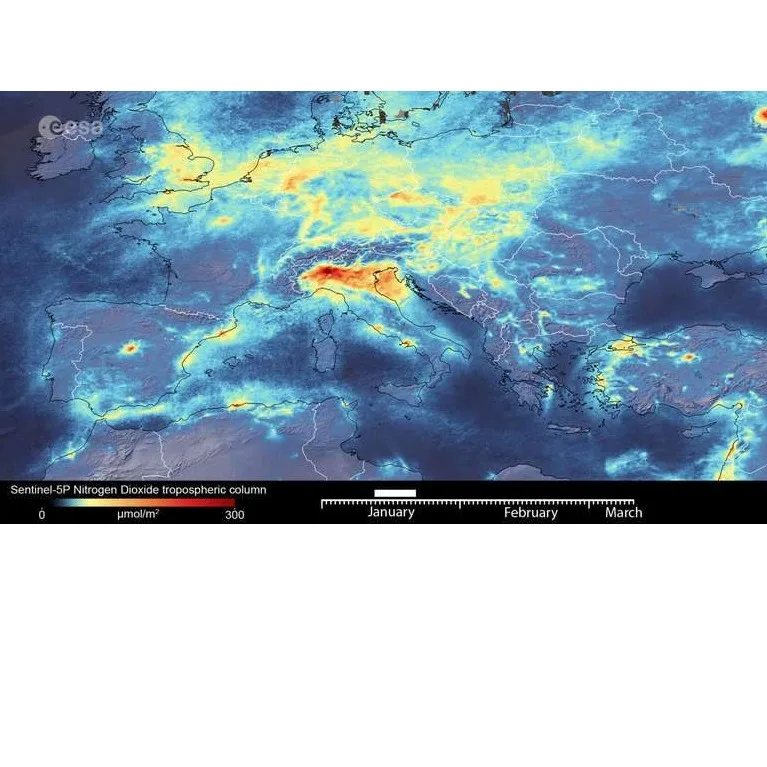 Blokada zbog korona virusa očistila zrak nad Evropom