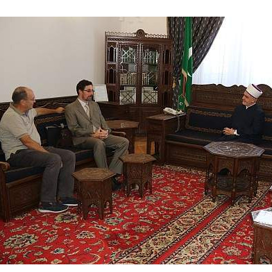 Reisu-l-ulema primio predstavnike Udruženja „Mladi muslimani“ 