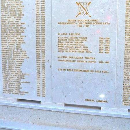 U Stocu otkriven spomenik poginulim pripadnicima Armije BiH 