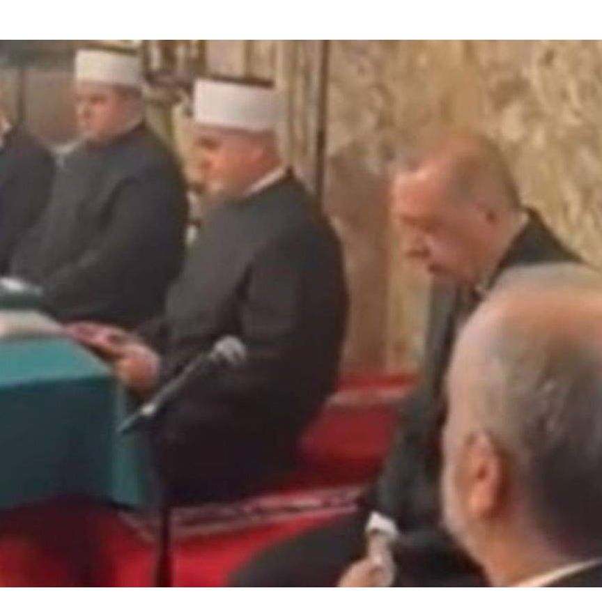 Poslušajte kako turski predsjednik Erdogan uči Kur'an u Begovoj džamiji