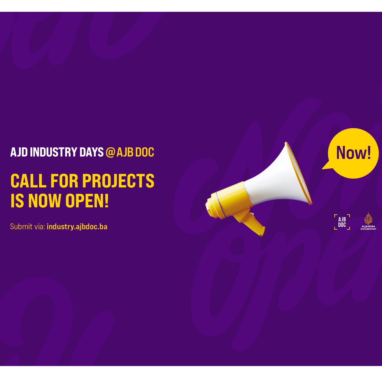 Al Jazeera Documentary industry days @ AJB DOC – Poziv za projekte! (Video)