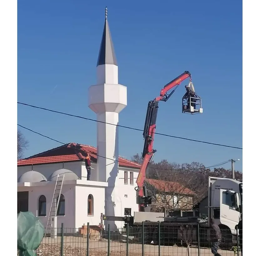 Postavljena munara na prvu džamiju u Neumu!