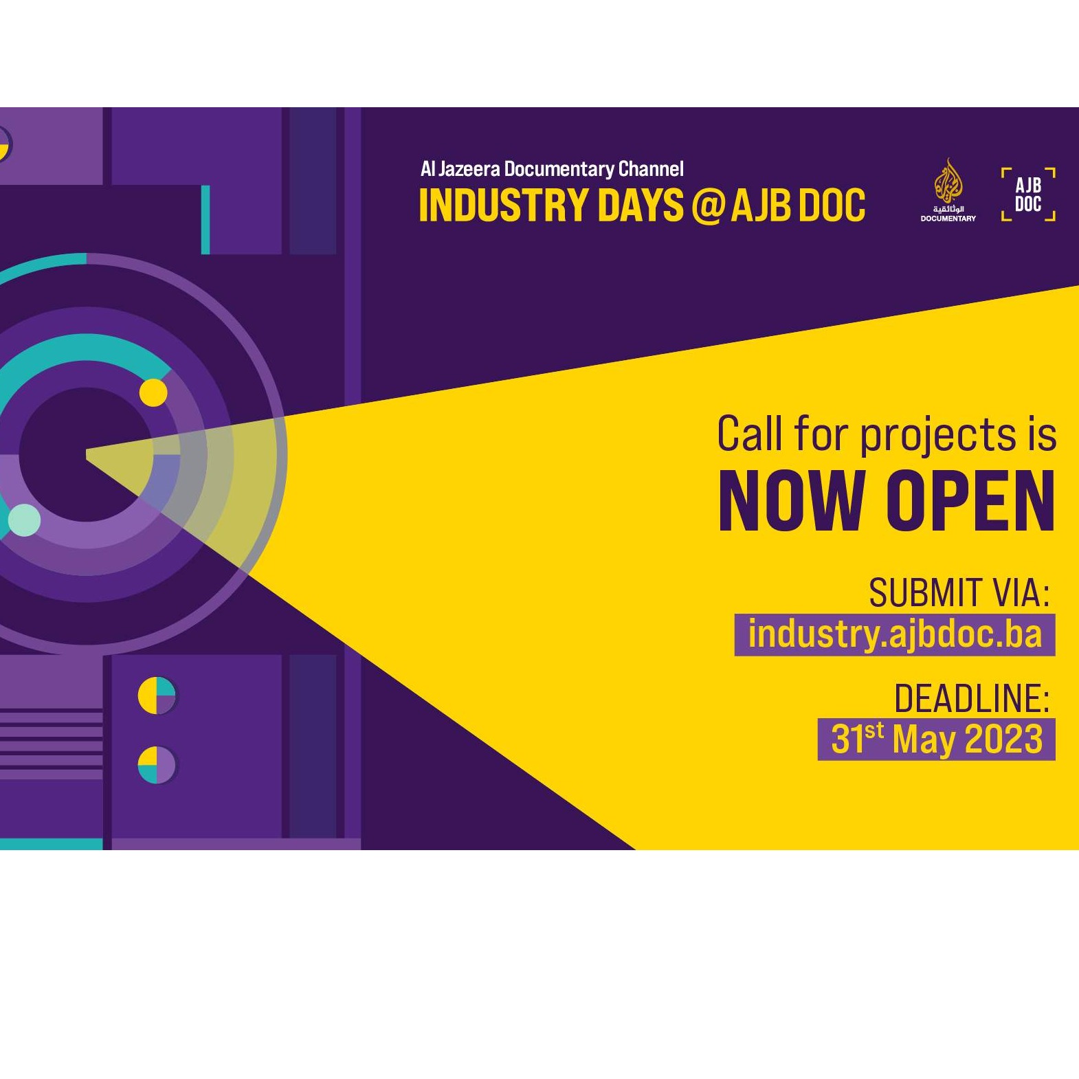 Poziv za projekte – Al Jazeera Documentary Industry Days @ AJB DOC
