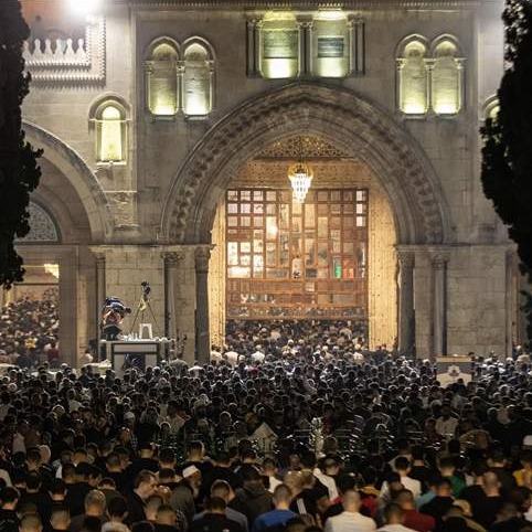 Oko 280.000 muslimana obilježilo Lejletu-l-kadr u džamiji Al-Aksa