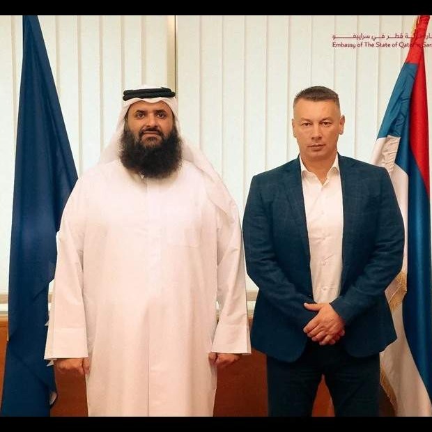 Ministar Nešić primio u nastupnu posjetu ambasadora Al-Attiyaha