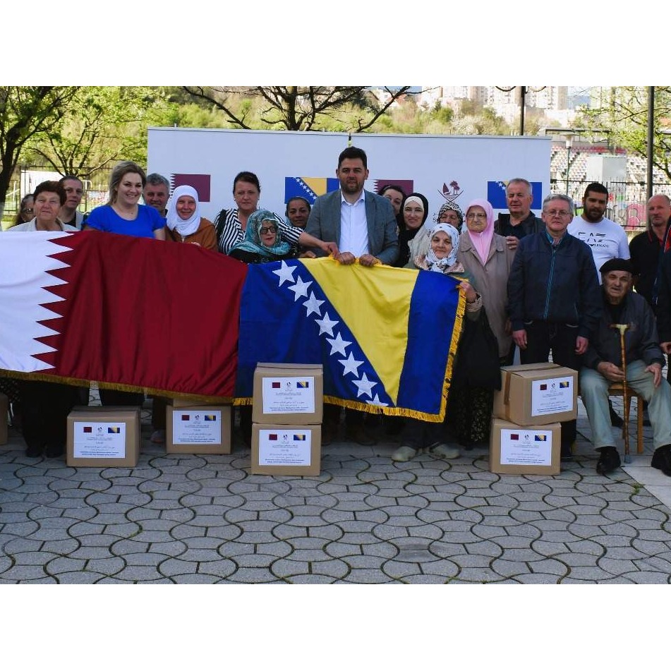 Uoči Ramazanskog bajrama: Katar osigurao pakete građanima Sarajeva i BiH, donirano oko 300.000 KM