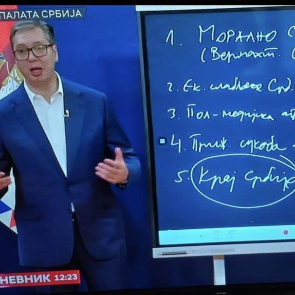 Sead Turčalo: Vučićeva proizvodnja neprijatelja kao emocionalni temelji za izazivanje nasilja 
