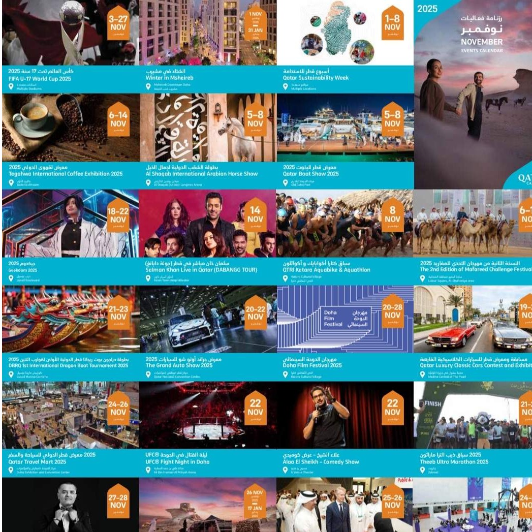 Doha centar globalnih dešavanja u novembru 2025.