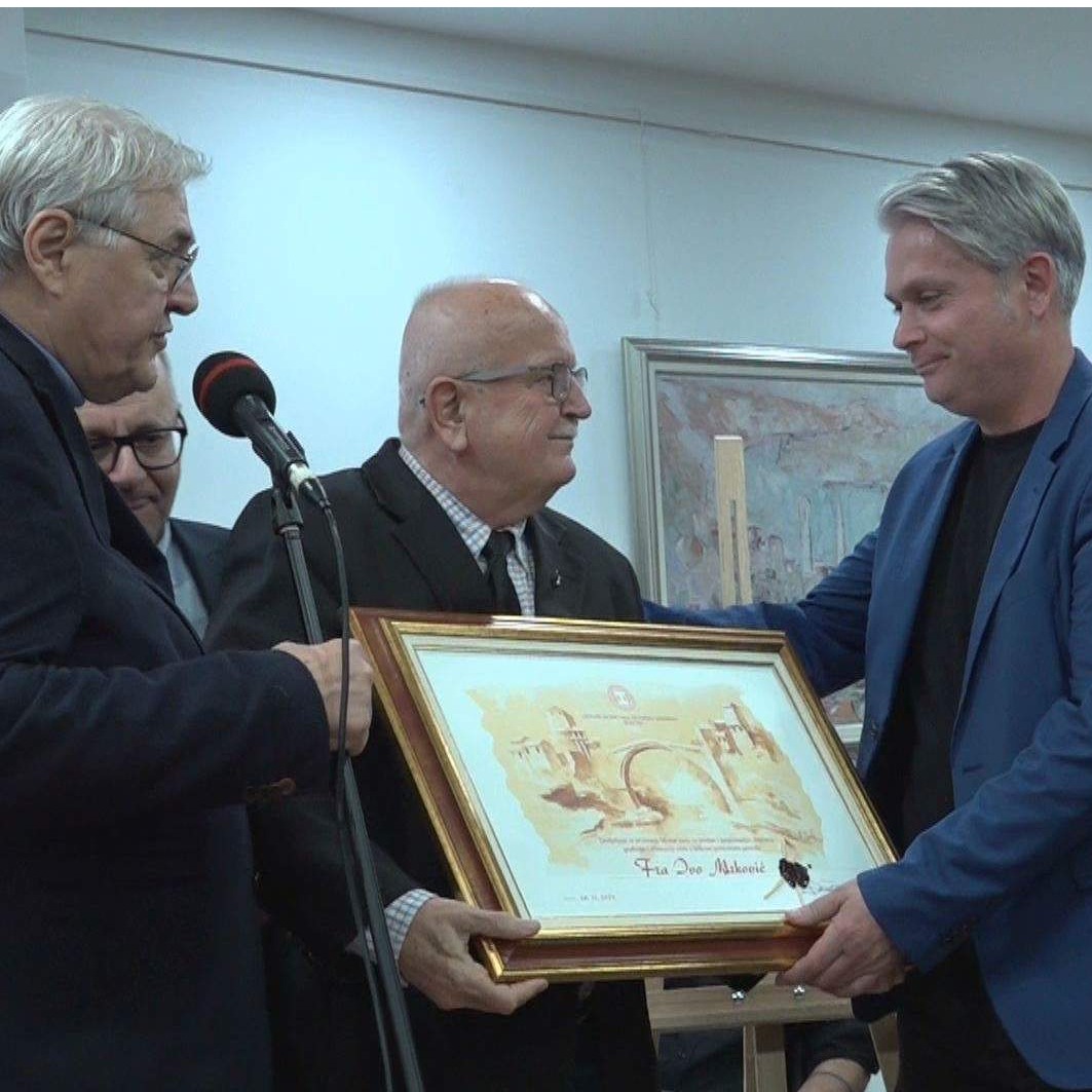 "Mimar mira" dodijeljen fra Ivi Markoviću i Akifu Agiću