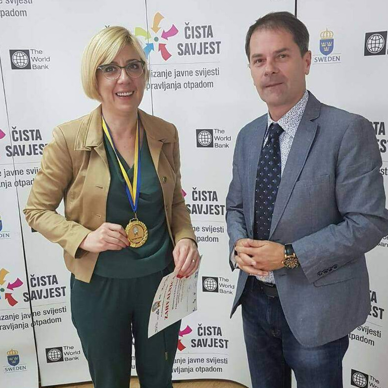 Ministrici Đapo medalja za Partnera godine Planinarskog saveza BiH