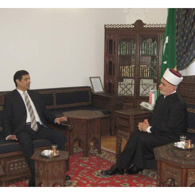 Reis Kavazović primio kuvajtskog ambasadora