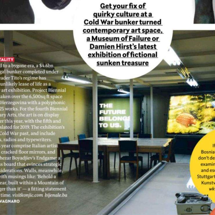 National Geographic Magazine predstavlja čitaocima Bunker u Konjicu