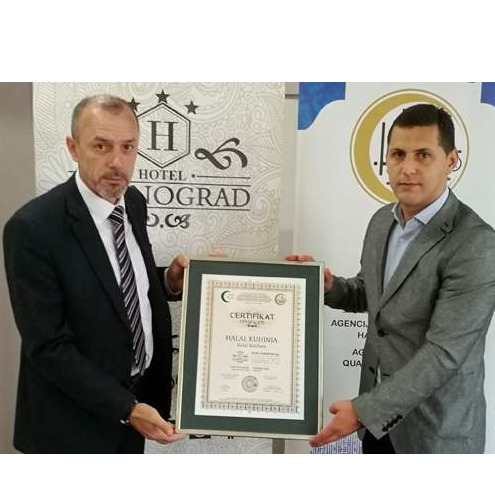Hotelu Tehnograd uručen certifikat za halal kuhinju