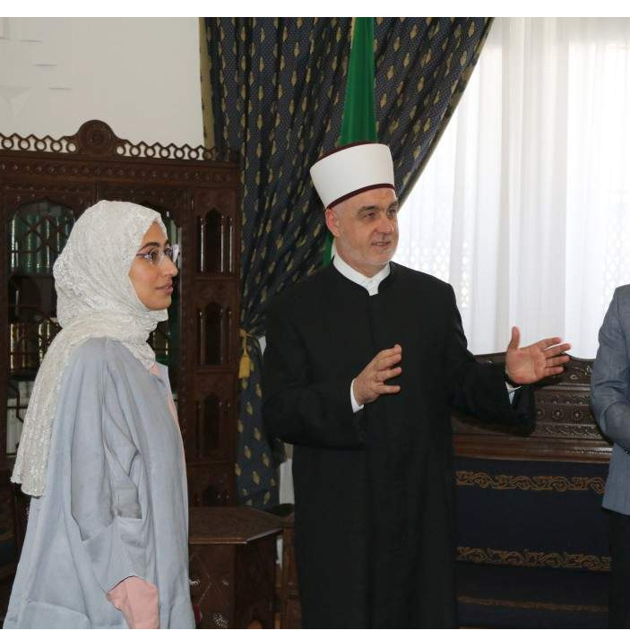 Reis Kavazović se susreo sa specijalnom gošćom simpozija o islamskoj umjetnosti