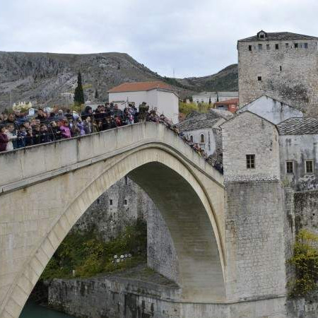 Obilježena  24. godišnjica rušenja Starog mosta