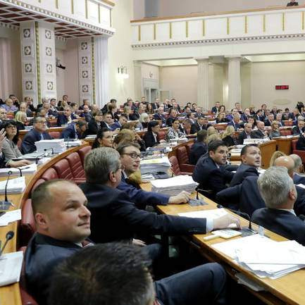 U Saboru Hrvatske obilježena 22. godišnjica genocida u Srebrenici