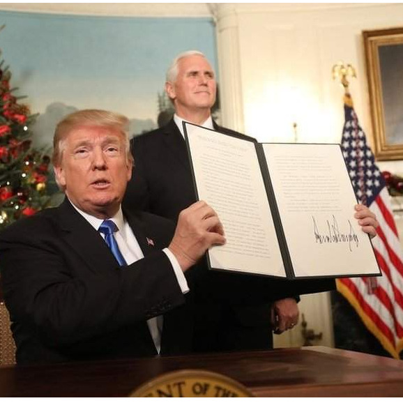 Donald Trump priznao Jerusalem kao glavni grad Izraela