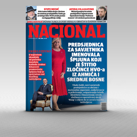 Nacional: Grabar-Kitarović za savjetnika imenovala špijuna koji je štitio zločince HVO-a iz Ahmića i srednje Bosne