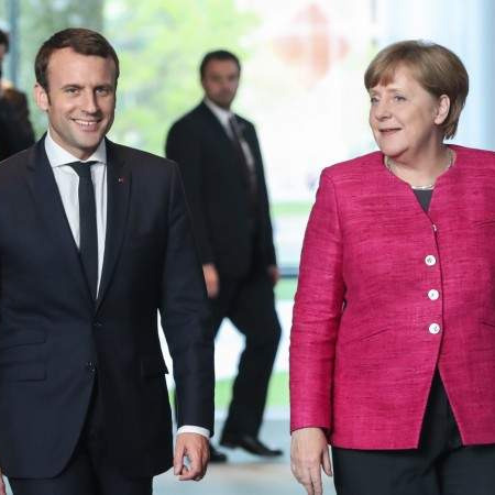 Reuters: Moguć epski 'sudar' Macrona i Merkel s Trumpom u Davosu