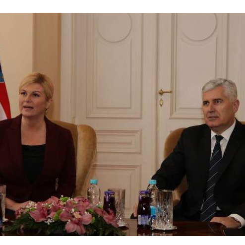 Grabar-Kitarović i Čović: Dijalog najbolji put za napredak