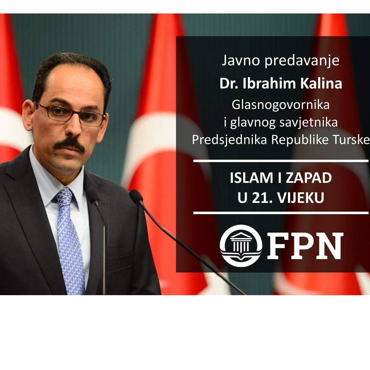 Dr. Ibrahim Kalın održat će sutra predavanje u Sarajevu