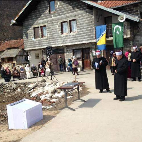 Gornji Vakuf: Položen kamen temeljac za izgradnju džamije u Bistrici 