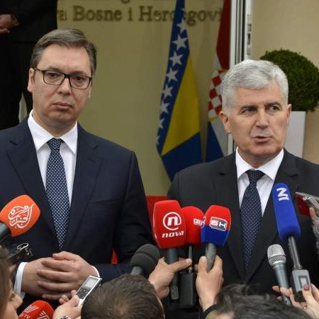 Vučić i Čović ukazali na odličnu ekonomsku suradnju između BiH i Srbije 