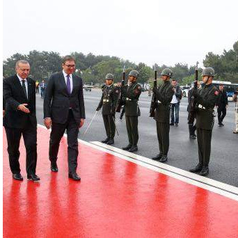 Bratski doček | Vučić: U Srbiji postoji posebno poštovanje prema Turskoj i predsjedniku Erdoganu