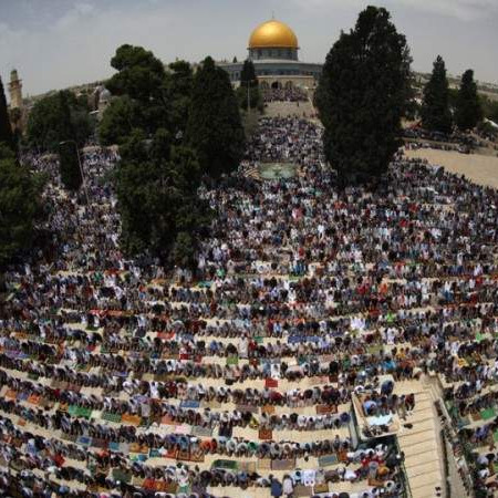 Nevjerovatne slike iz džamije al-Aqsa 
