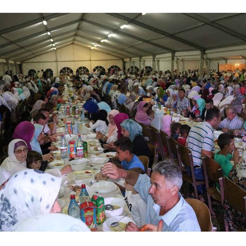 „Bošnjaci na Drini“ |Večeras najveći iftar na Balkanu!