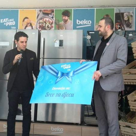 'Beko' oprema 'Roditeljsku kuću' Udruženja 'Srce za djecu koja boluju od raka' 