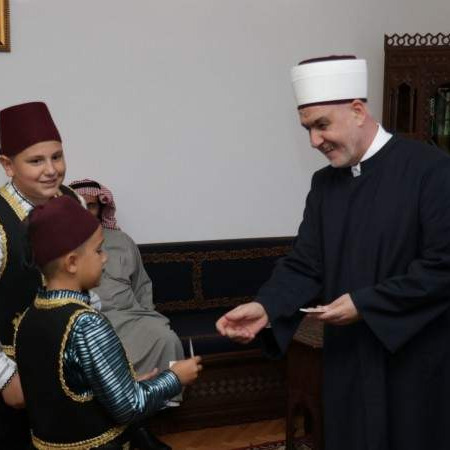 Tradicionalno čestitanje Kurban-bajrama kod reisa Kavazovića