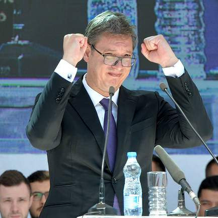 SLOBA JE ŽIV | Vučić u Mitrovici: Milošević je bio veliki srpski lider