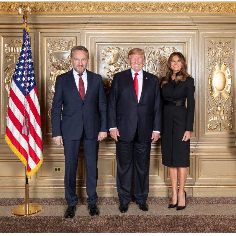 Bakir Izetbegović na prijemu kod Donalda i Melanije Trump