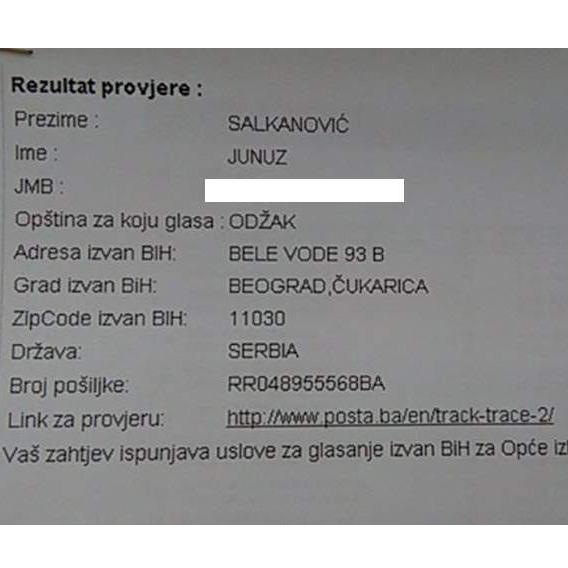 Glasači iz Odžaka prijavili krađu identiteta, otkrili da su već glasali iz Beograda!