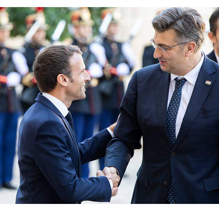 Macron demantovao Plenkovića: Nije bilo razgovora o BiH