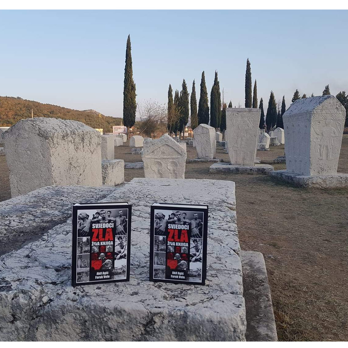 Promocija knjige „Svjedoci zla“ Akifa Agića i Faruka Vele u Stocu