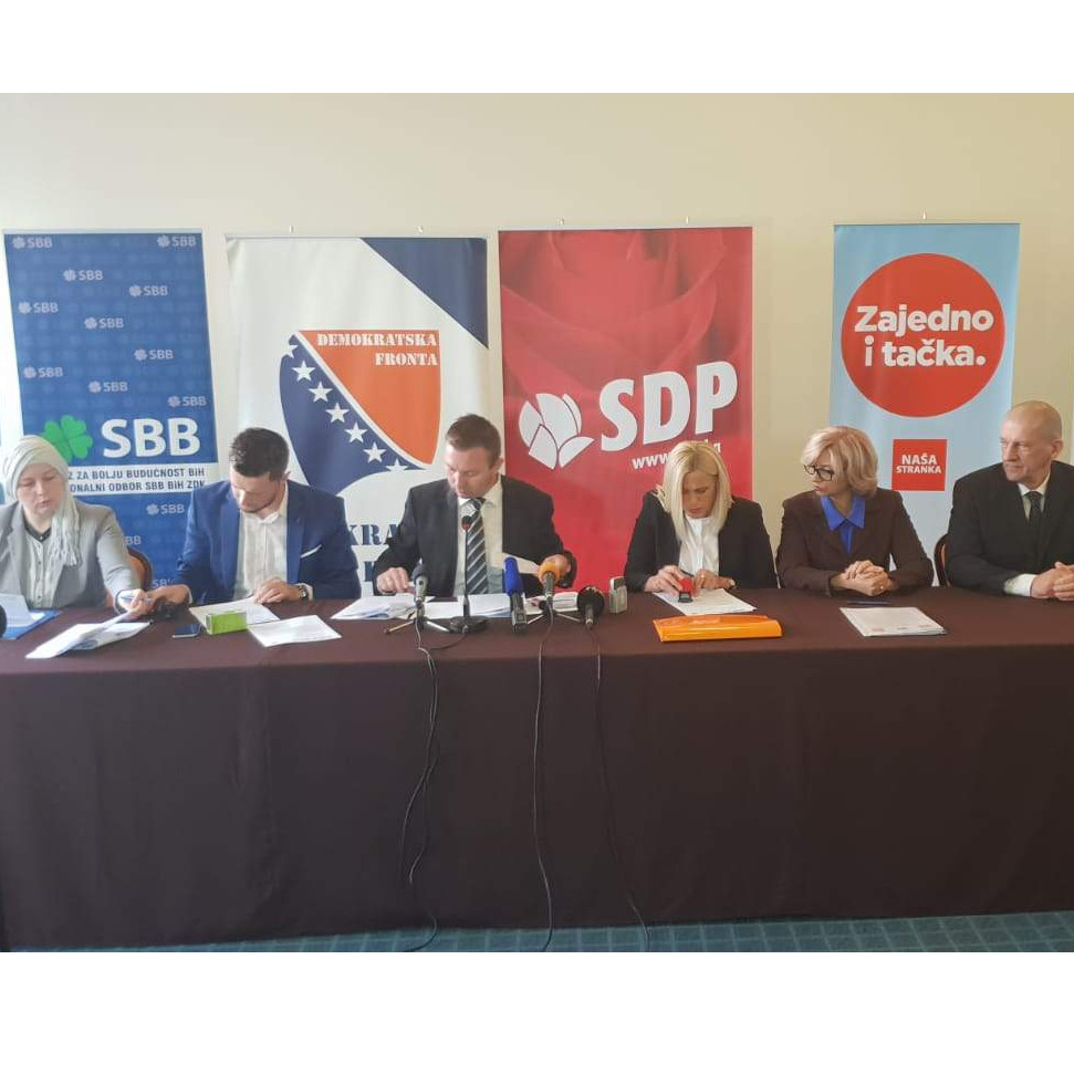 Postignuta skupštinska većina u ZDK bez SDA