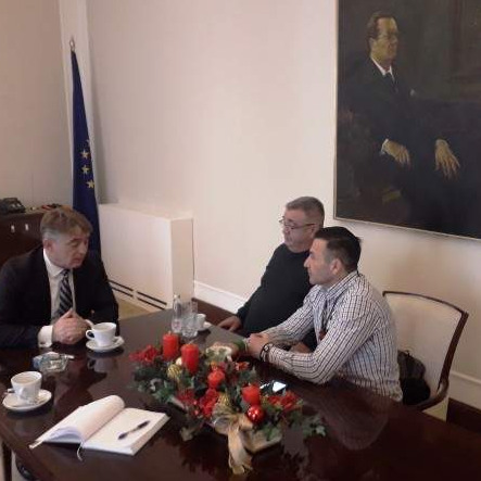 Memić i Dragičević kod Komšića: Ovaj čovjek nam je napunio dušu