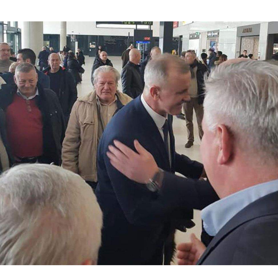 Valentin Ćorić stigao u Zagreb