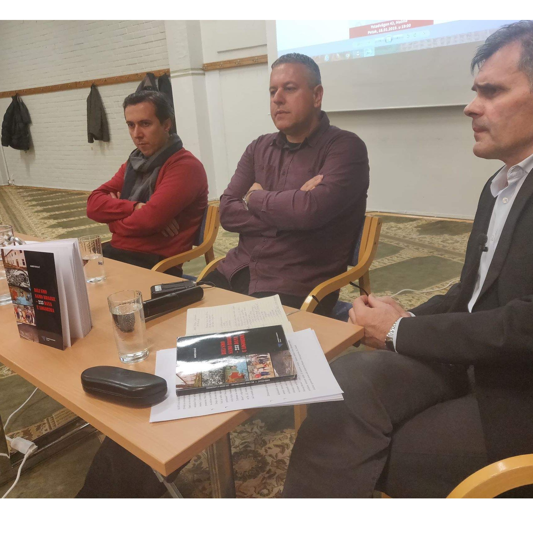 Amer Đulić na promociji u Švedskoj:  Opraštati treba, zaboraviti nikada