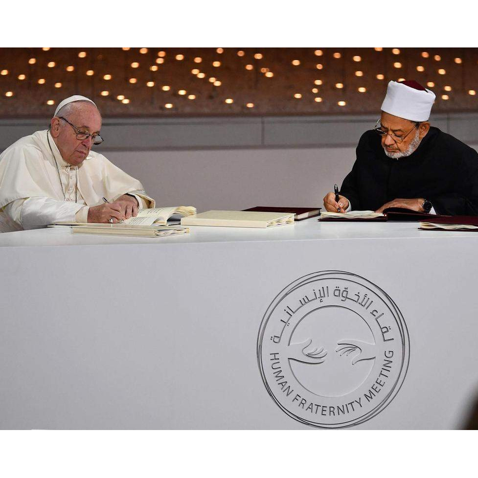 Tekst Povelje koju su potpisali papa Franjo i šejh Al-Azhara 