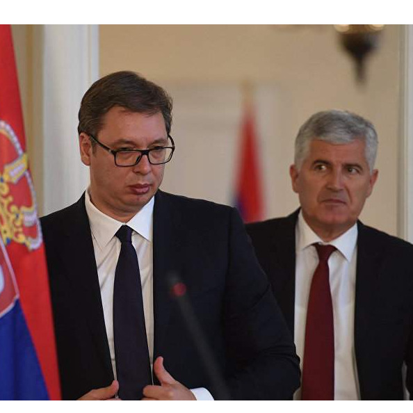 SAVEZ PROTIV BOSNE |Dragan Čović na skupu podrške za Vučića 