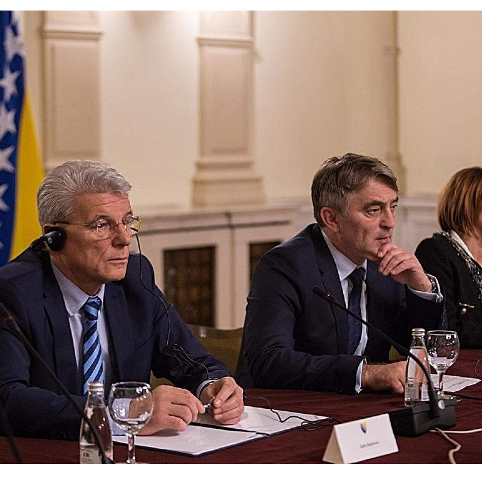 Džaferović i Komšić o formiranju rezervnog sastava policije RS 