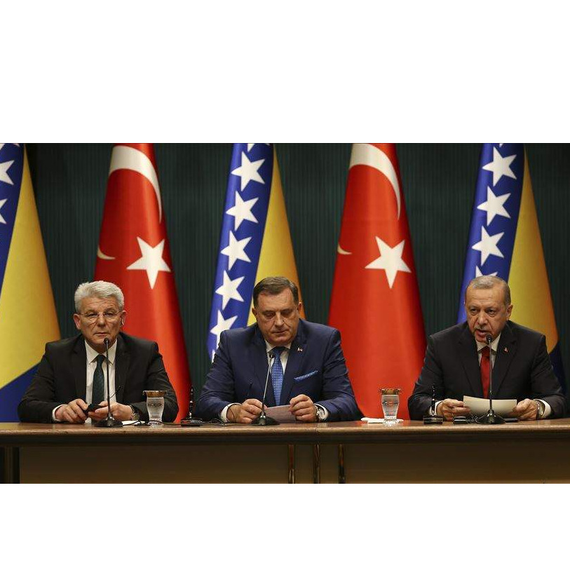 Erdogan s Dodikom i Džaferovićem: Snažno podržavamo put BiH ka članstvu u NATO