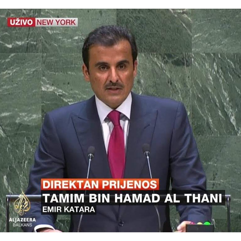 Katarski emir u UN-u: Bili smo optuženi, ali smo dokazali suprotno
