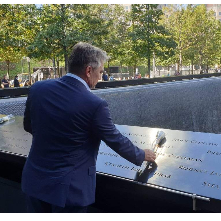 Komšić obišao Nacionalni memorijalni muzej 9/11 u New Yorku