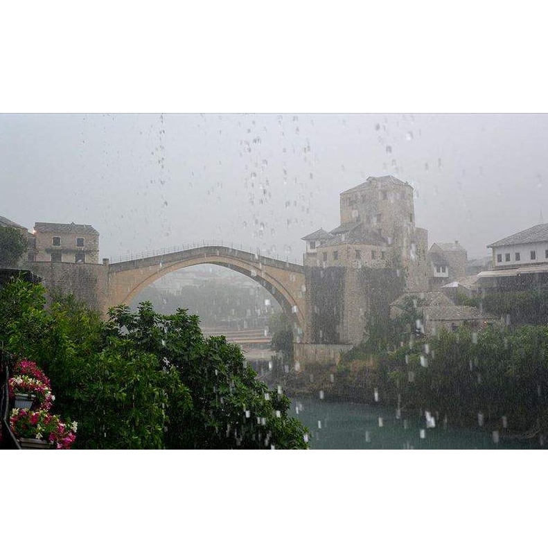 Jače padavine u Hercegovini, proglašeno žuto upozorenje