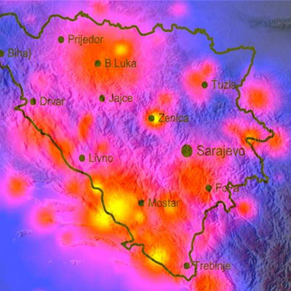 Stručnjaci: U ovim dijelovima BiH može doći do razornih potresa